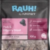 RAUH! Pork Bilberry Treat 100 g Hot