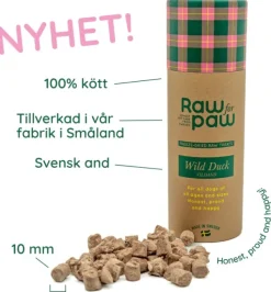 Wild Duck makupalat-Raw for Paw Hot