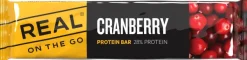 Protein Bar Cranberry proteiinipatukka-REAL On The Go Hot
