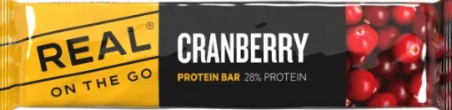 Protein Bar Cranberry proteiinipatukka-REAL On The Go Hot