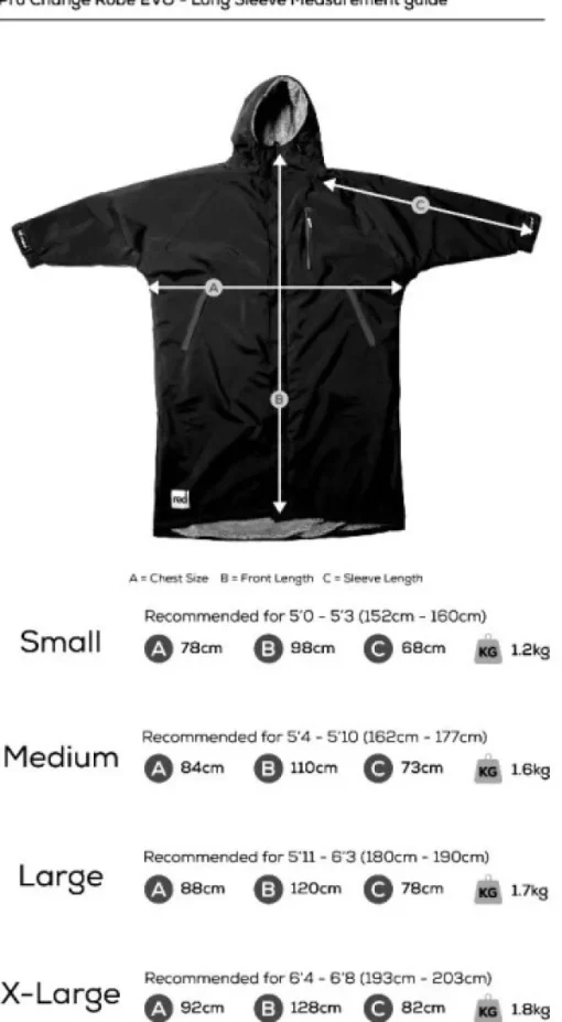 Pro Change Robe EVO vaihtotakki, musta-Red Original Outlet