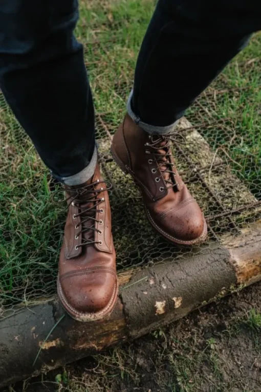 Red Wing Iron Ranger 6'' kengät, Amber Harness-Red Wing Shoes Outlet