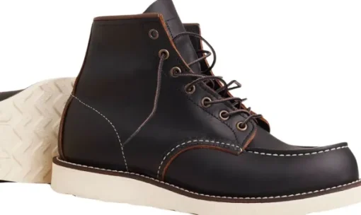Red Wing Shoes Red Wing Moc Toe 6'' kengät, Black Prairie Outlet