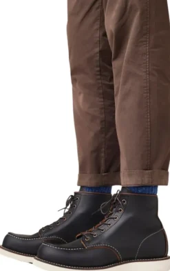 Red Wing Shoes Red Wing Moc Toe 6'' kengät, Black Prairie Outlet