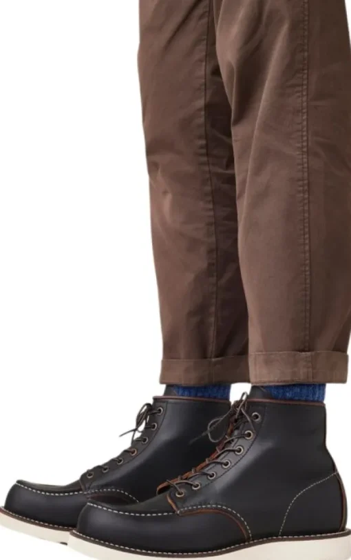 Red Wing Shoes Red Wing Moc Toe 6'' kengät, Black Prairie Outlet