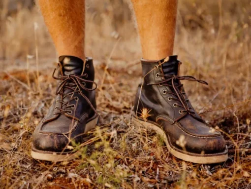 Red Wing Shoes Red Wing Moc Toe 6'' kengät, Black Prairie Outlet