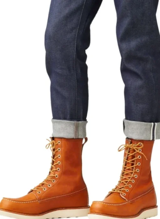 Red Wing Moc Toe 8'' kengät, Oro Legacy-Red Wing Shoes Outlet