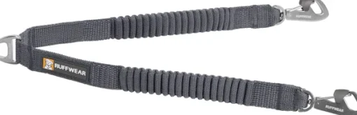 Double Track Coupler remminjakaja, harmaa-RuffWear Clearance