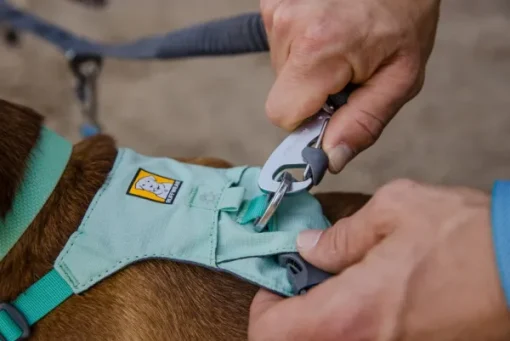 Double Track Coupler remminjakaja, harmaa-RuffWear Clearance