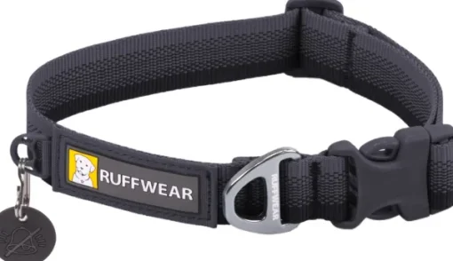 Front Range Collar kaulapanta, tummanharmaa-RuffWear Best