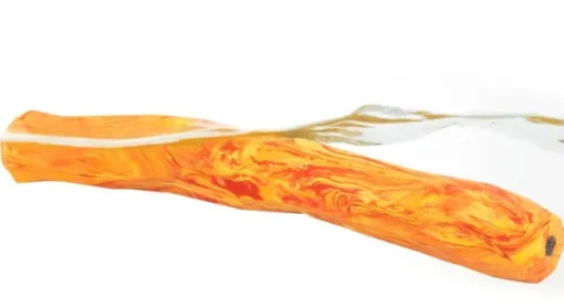 RuffWear Gnawt-a-Stick Toy Salamander Orange New
