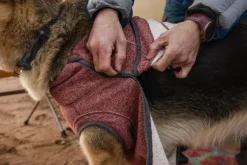 RuffWear Hemp Hound Sweater koirantakki, Fired Brick New