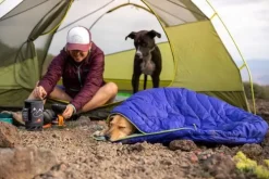 Highlands koiran makuupussi, sininen-RuffWear Fashion
