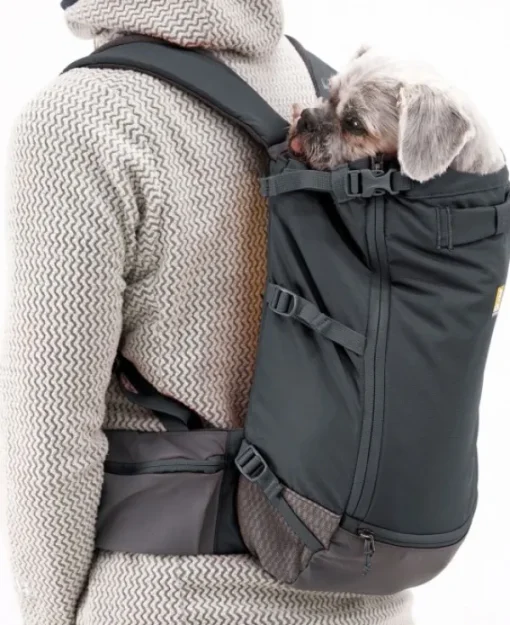 Hitch Hiker Dog Backpack Carrier Basalt Gray-RuffWear Online