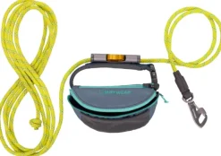 RuffWear Hitch Hiker Leash säädettävä talutushihna, keltainen/harmaa Clearance