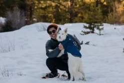Quinzee Jacket koiran takki, sininen-RuffWear Online