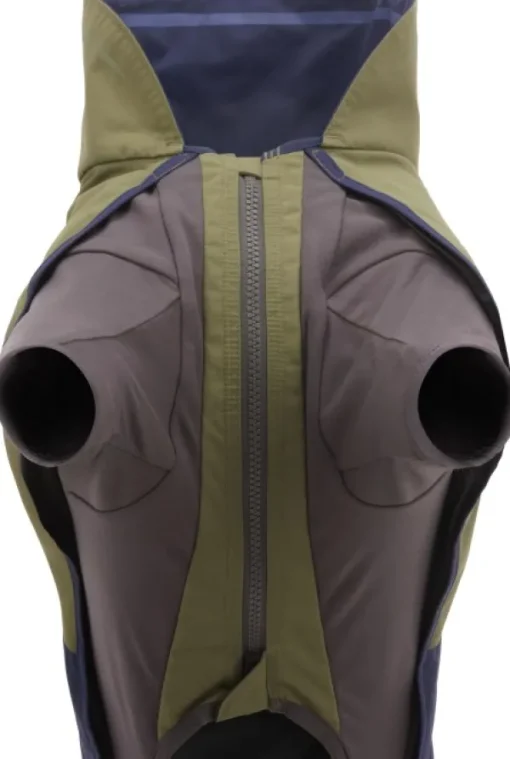 RuffWear Sun Shower Coverall koiran sadehaalari, XXS-S, Midnight Blue Best