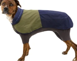 RuffWear Sun Shower Coverall koiran sadehaalari, XXS-S, Midnight Blue Best