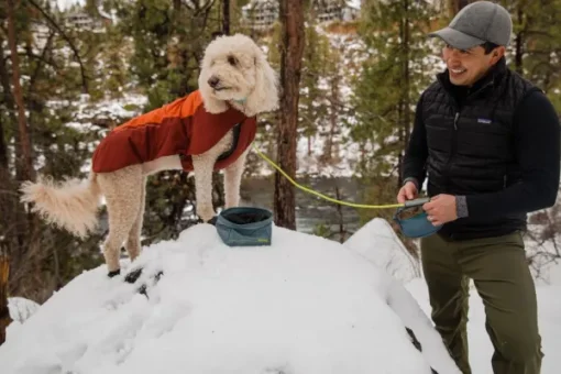 RuffWear Vert koiran talvitakki, Canyonlands Orange New