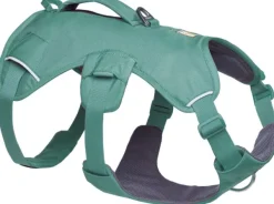 Web Master Harness River Rock Green-RuffWear Clearance