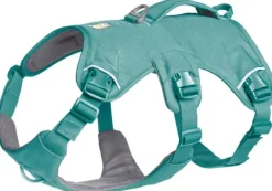 Web Master Harness River Rock Green-RuffWear Clearance