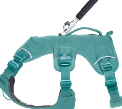 Web Master Harness River Rock Green-RuffWear Clearance