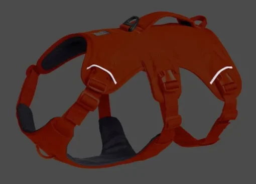 Web Master Harness Blaze Orange-RuffWear Best