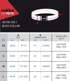 Bliss Collar Black S-Rukka Outlet
