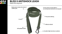 Bliss X Anti-shock Leash Army Green M-Rukka Discount