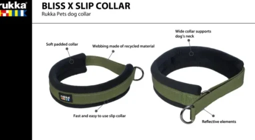 Bliss X Slip Collar Army Green M-Rukka Best