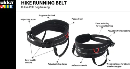 Rukka Hike Running Belt Black Sale