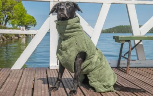 Medea X Bathrobe Olive L-XL-Rukka Outlet