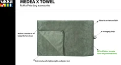 Medea X Towel Olive-Rukka Sale