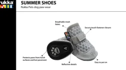 Summer Shoes 2 pcs Gray size 3-4-Rukka Hot