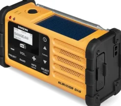 MMR88 DAB hätäradio kammella, keltainen-Sangean Clearance