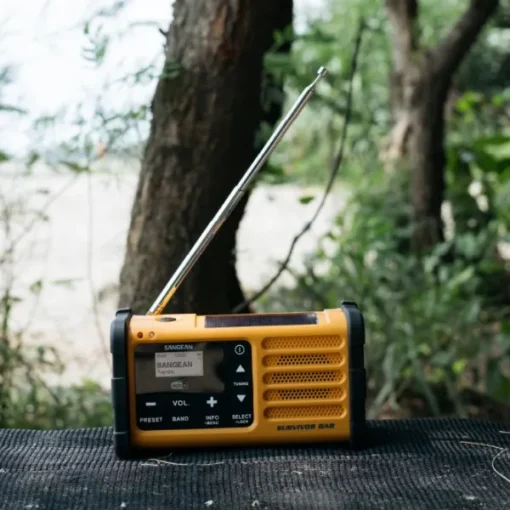 MMR88 DAB hätäradio kammella, keltainen-Sangean Clearance