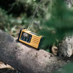 MMR88 DAB hätäradio kammella, keltainen-Sangean Clearance