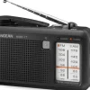 Sangean MMR77 hätäradio kammella, musta Discount