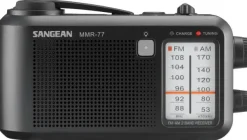 Sangean MMR77 hätäradio kammella, musta Discount