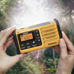 Sangean MMR88 hätäradio kammella, keltainen New