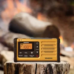 Sangean MMR88 hätäradio kammella, keltainen New