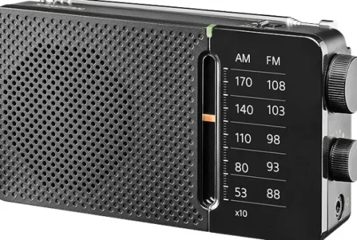 Sangean SR-36 Radio, musta Clearance