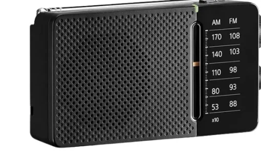Sangean SR-36 Radio, musta Clearance