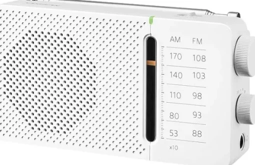 Sangean SR-36 taskuradio, musta Outlet