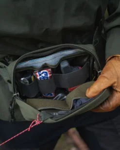 Kukkaro Hip Pack vyölaukku, vihreä-Savotta Hot