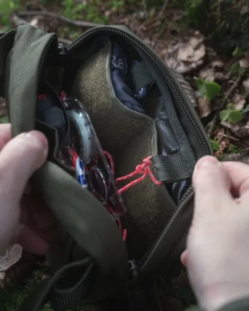 Kukkaro Hip Pack vyölaukku, vihreä-Savotta Hot