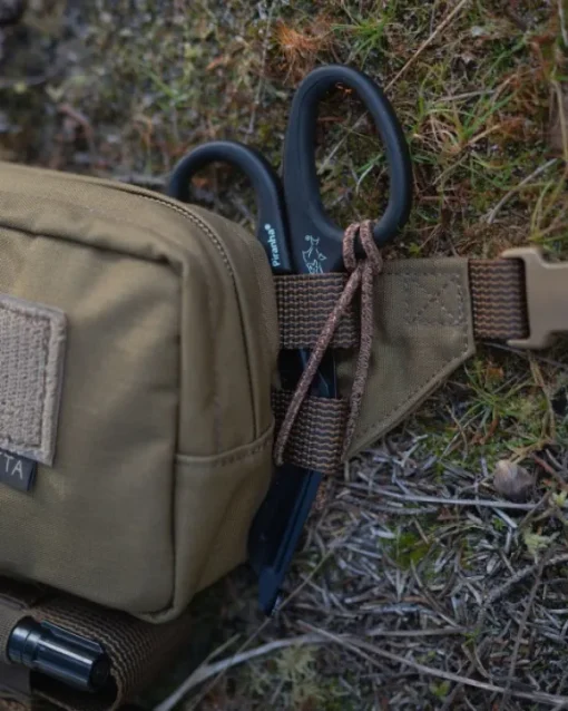 Kukkaro Hip Pack vyölaukku, vihreä-Savotta Hot