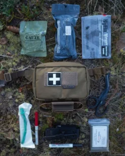 Kukkaro Hip Pack vyölaukku, vihreä-Savotta Hot