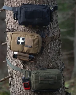 Kukkaro Hip Pack vyölaukku, vihreä-Savotta Hot