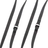 Pack straps Cam buckle 120 cm pakkaushihnat 2 kpl, musta-Savotta Outlet